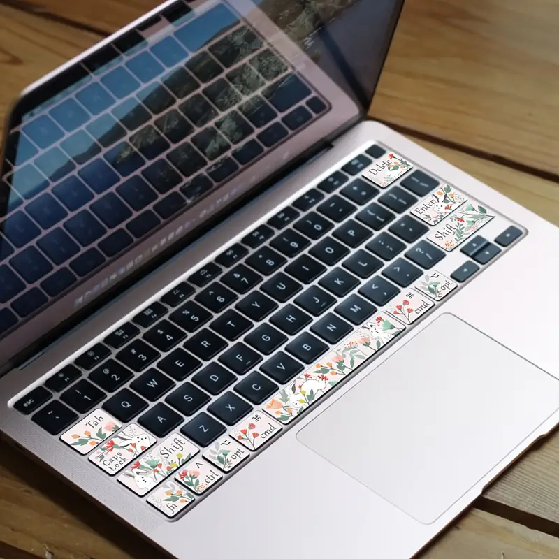 Laptop Partial Keyboard Skin Stickers